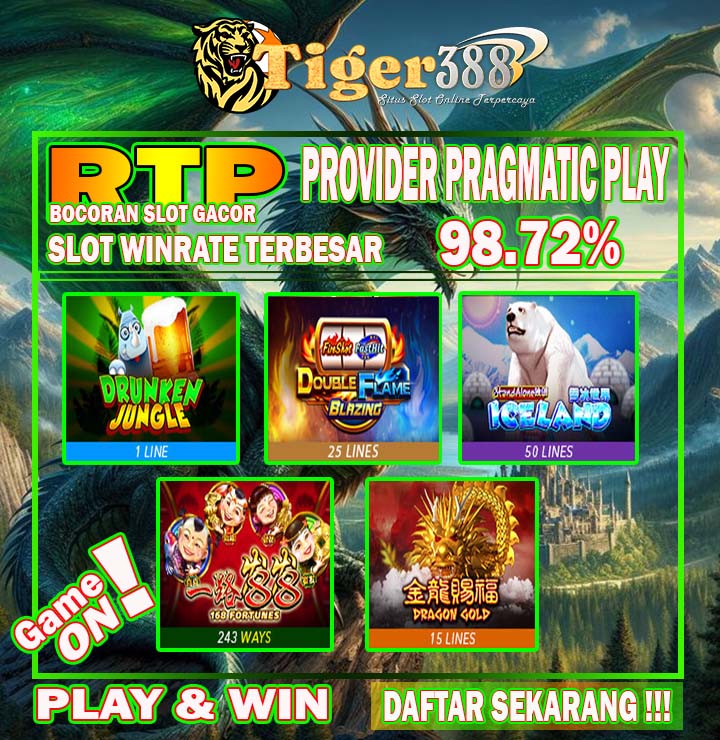 Link Daftar Slot Casino Online Resmi TIGER388