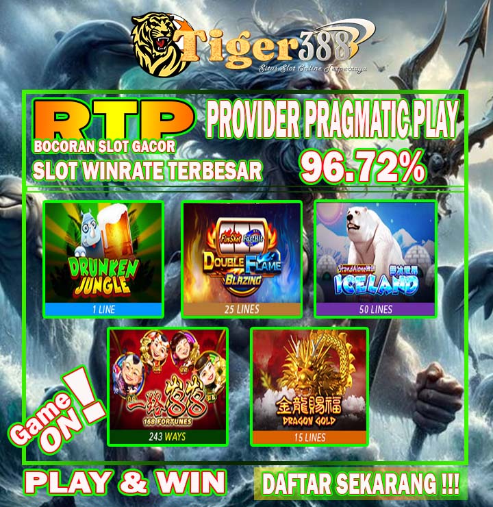 TIGER388 Slot Casino Toto Macau Terbaik Dengan RTP Tertinggi