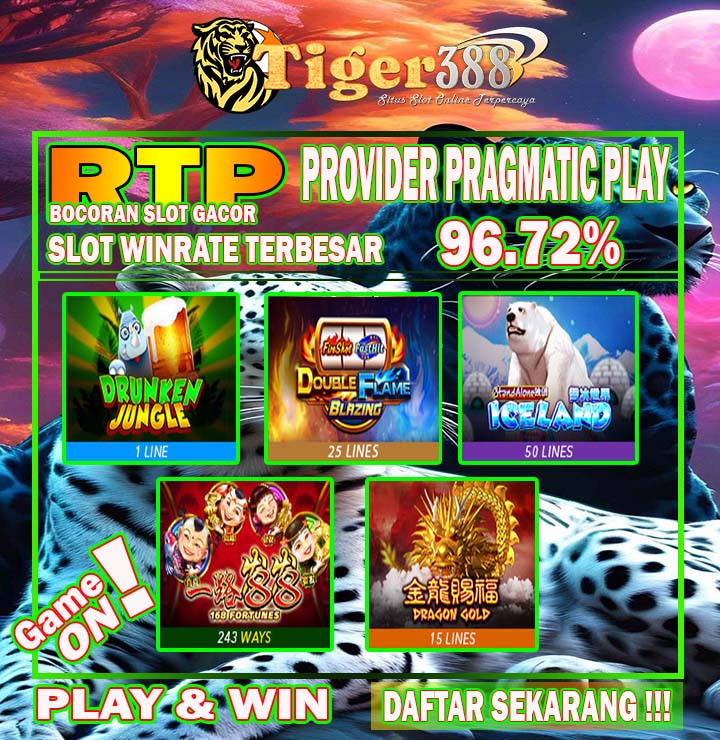 TIGER388 Slot77 Terbaik Promo Menarik Untuk Member Baru