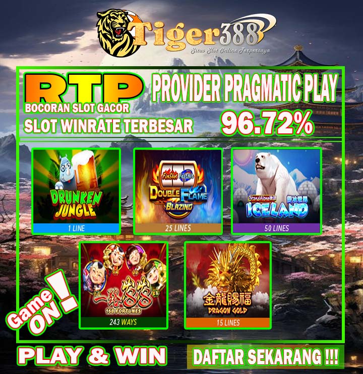 TIGER388 Platform Slot Online Dengan Tampilan Modern Terbaik