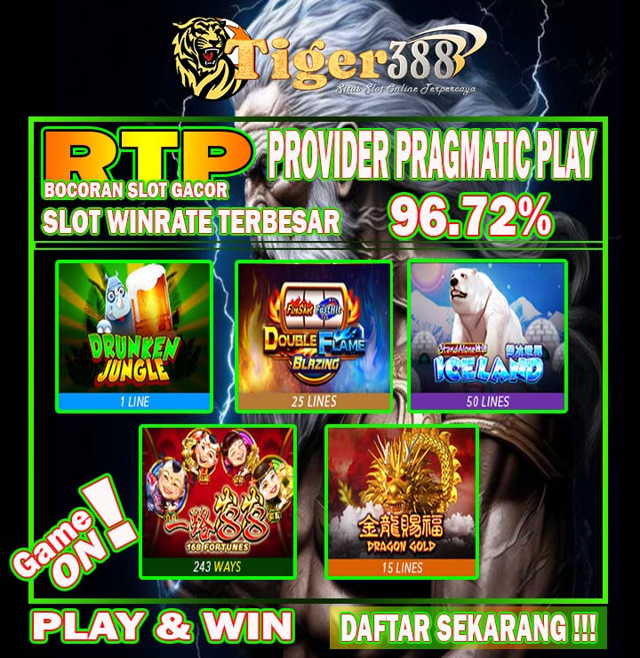 Situs Slot Favorit 2025 Link Slot Online TIGER388