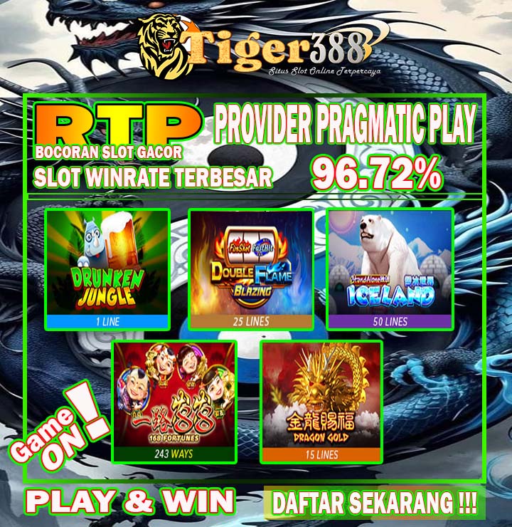 Jackpot Besar PG Soft Ada di Link Slot Online TIGER388