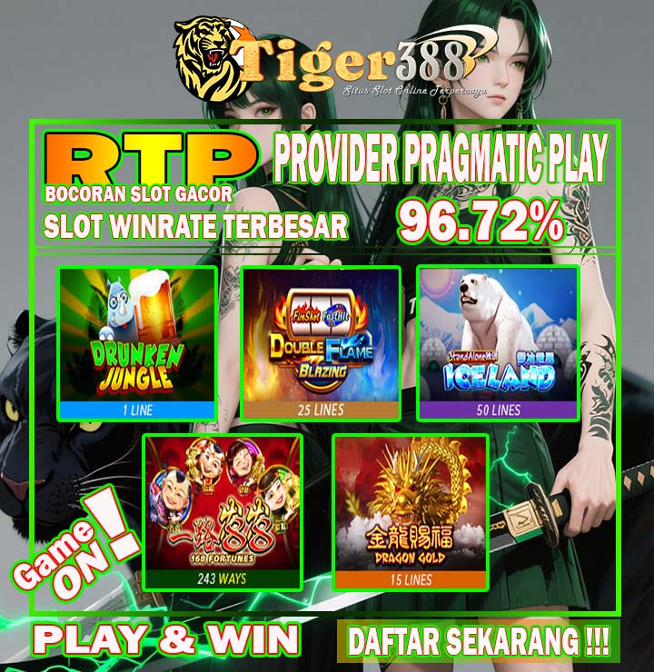 Mainkan Slot Habanero di Situs TIGER388 Games Slot Online