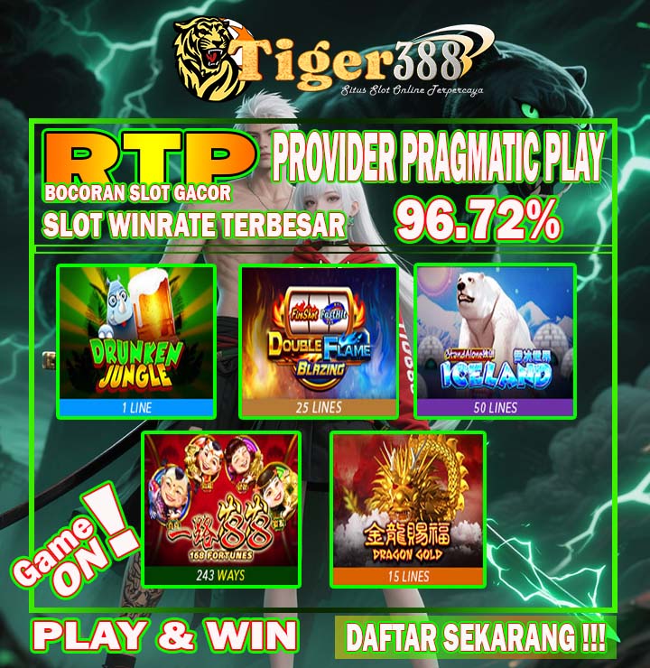 TIGERJITU388 Slot Online Gacor Dengan Proses Withdraw Cepat