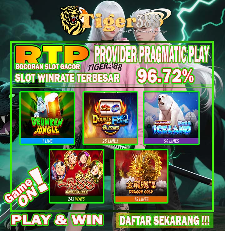 TIGERSPORT388 Slot Online Gacor Malam Ini Dijamin Untung